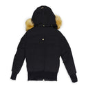 Black / Gold Sainte Flavie Bomber Jacket