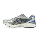 Soft Yellow / Asics Blue Gel-Kayano 14