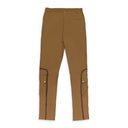 BROWN CANVAS CARGO PANTS