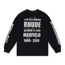Black Cross Longsleeve T-Shirt