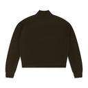 Brown Layered Jersey Sweater