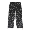 Black Double Pocket Cargo Pants