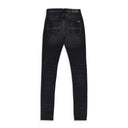 PLAID THRASHER BLACK SKINNY JEANS