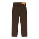 Brown Classic Denim Straight-fit Jeans