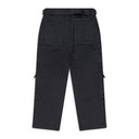 Grey Wool Tie Knot Pant