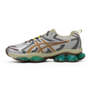 White / Khaki Gel-Quantum Kinetic Sneakers