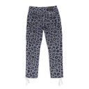 Black Monogram Leopard Print Cargo Pants