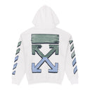 White Marker Arrow Hoodie