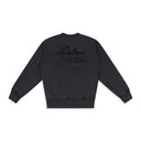 Black Unisphere Crewneck