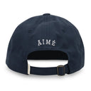 Navy Brushed Crest Hat