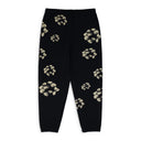 Black Cactus Wreath Sweatpants
