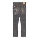 P001 Grey Dirty Destroy Jeans