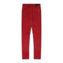 Red MX1 Waxed Skinny Jeans