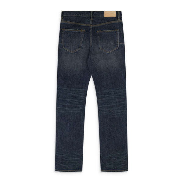 Blue Vintage Dark Indigo Aged Jeans