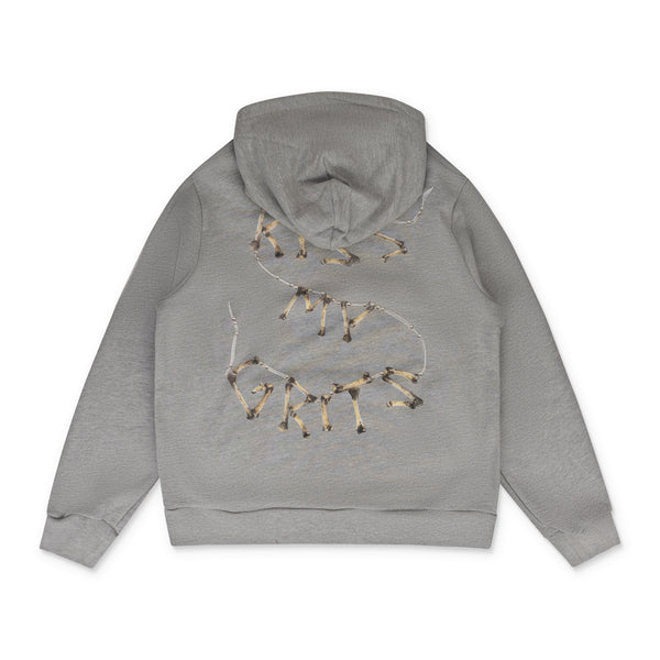 Grey KMG Bones Hoodie