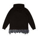 Brown Texas Longhorns Feather Trim Hoodie
