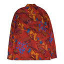 Red Buki Slim-Fitted Printed Shirt