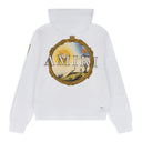 White Landscape Frame Hoodie