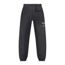 Black MA Bar Applique Sweatpants
