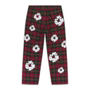 Red Cotton Wreath Pajama Pants