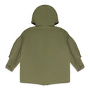 Green Window Pocket Parka