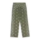 Green Bleached Bandana Field Cargo Pants
