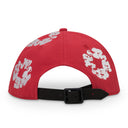 Red Cotton Wreath Fitted Cap
