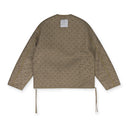 Brown Shippo Quilted Lining Jacket
