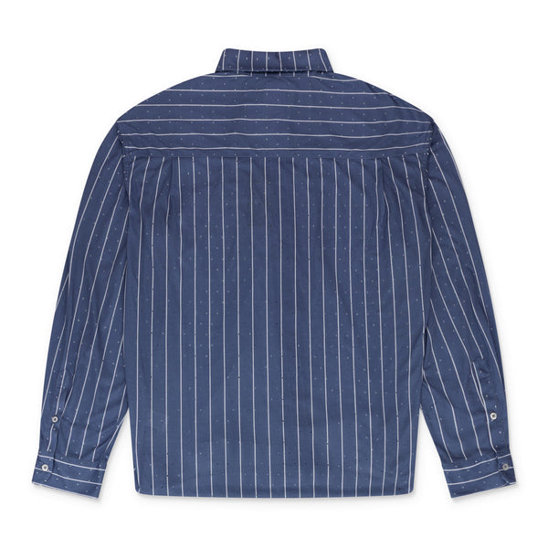 Blue 5Q Button-Up