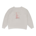 White Incandescent Raglan Sweatshirt