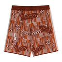 Orange Benoit Knitted Shorts