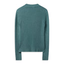 Aqua Circle Fadeout Sweater