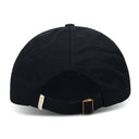 Black Cotton Logo Hat