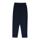 Navy Inverted Pleat Sweatpant