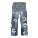 Blue MVP Patchwork Jeans