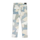 Alabaster Denim Patchwork Skinny Jeans
