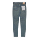 Mid Indigo Vintage Knee Blowout Skinny Jeans