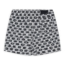 Black/White Amiri Interweave Swimtrunk