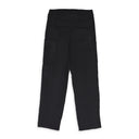 Black Twill Cargo Pants