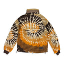 Brown Tie Dye Track Jacket