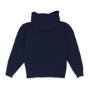 Blue Tonal Logo Hoodie
