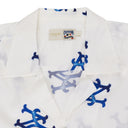 White Mets Collar Shirt