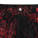 Black V2 Web Leather Shorts