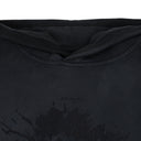 Black French Terry Arc Logo Hoodie