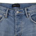 Light Indigo Ripped Flare Jeans