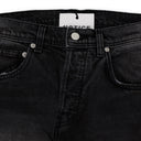 Black Wider Flare Leg Jeans