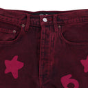 Red Beluga Denim Jeans