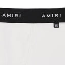 White Amiri Logo Briefs
