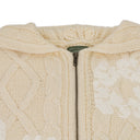 Beige MVP Fisherman Zip-UP Sweater