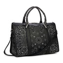 Black Weekender Bandana Bag